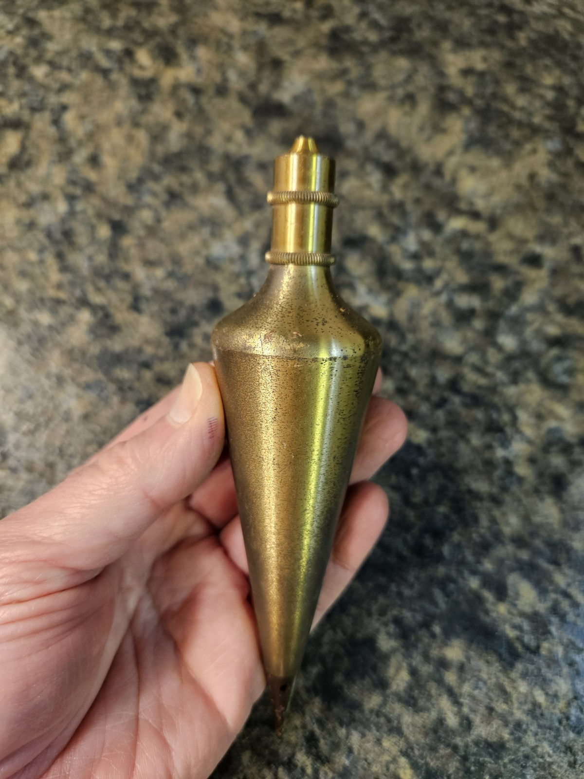 Vintage Starrett Exact Brass Plumb Bob No. PBB (Lot 102)