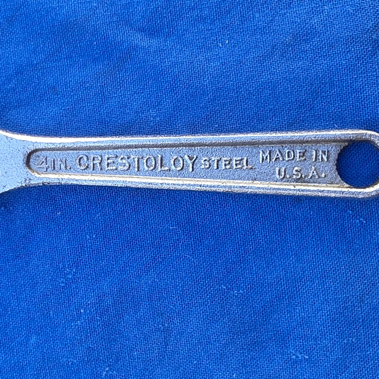 Vintage CRESCENT Tool Co. 4″ Adjustable Wrench Jamestown NY. USA