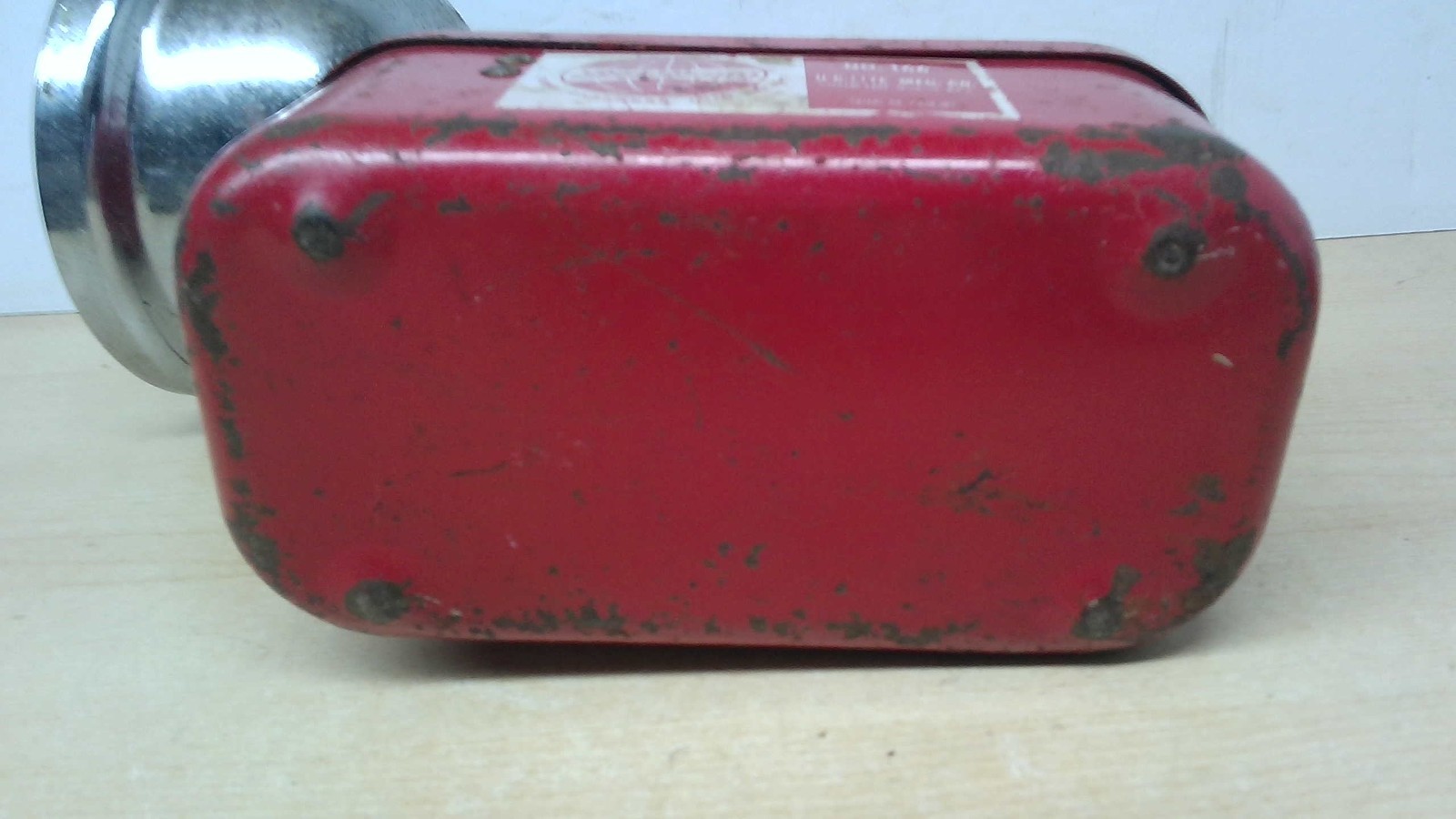 Vintage Teledyne Big Beam Model 166 Flashlight Lantern 6V – Metal Case