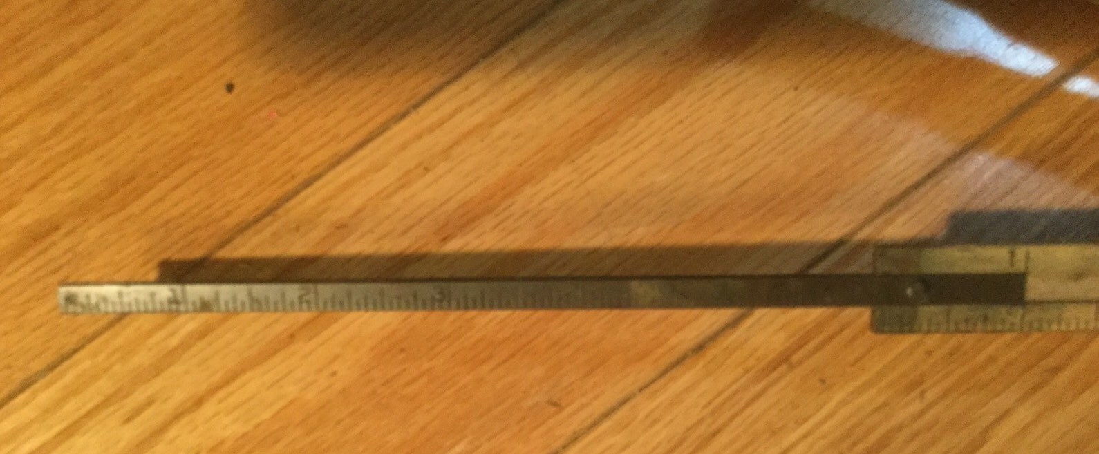 Vintage Lufkin X46 Extension Red End 6’ Rule