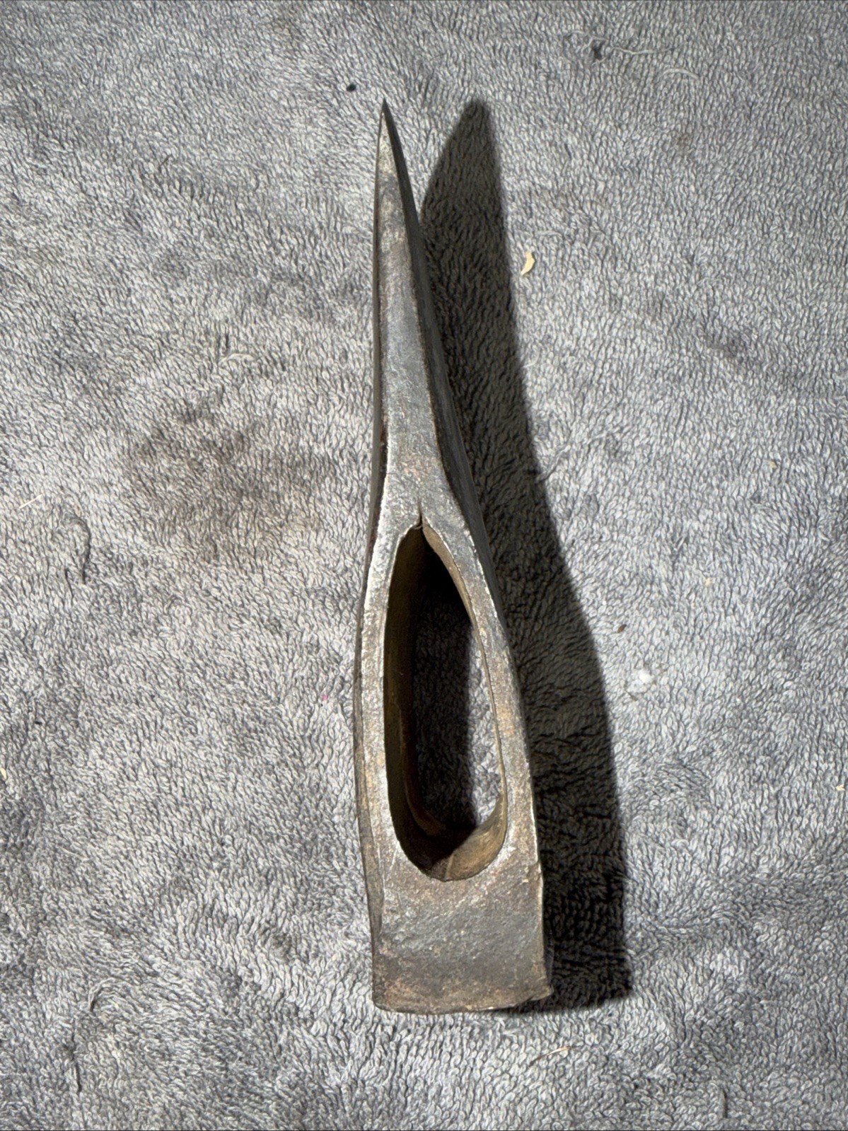 Vintage Single Bit Hatchet Axe Head with Phantom Bevels, No Maker Id, 2.3 Lbs