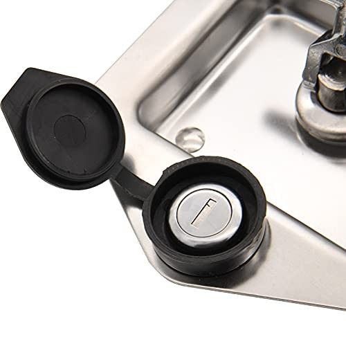 T-Handle Latch,2 Truck Tool Box Latch Stainless Lock Replacement Handle with 4