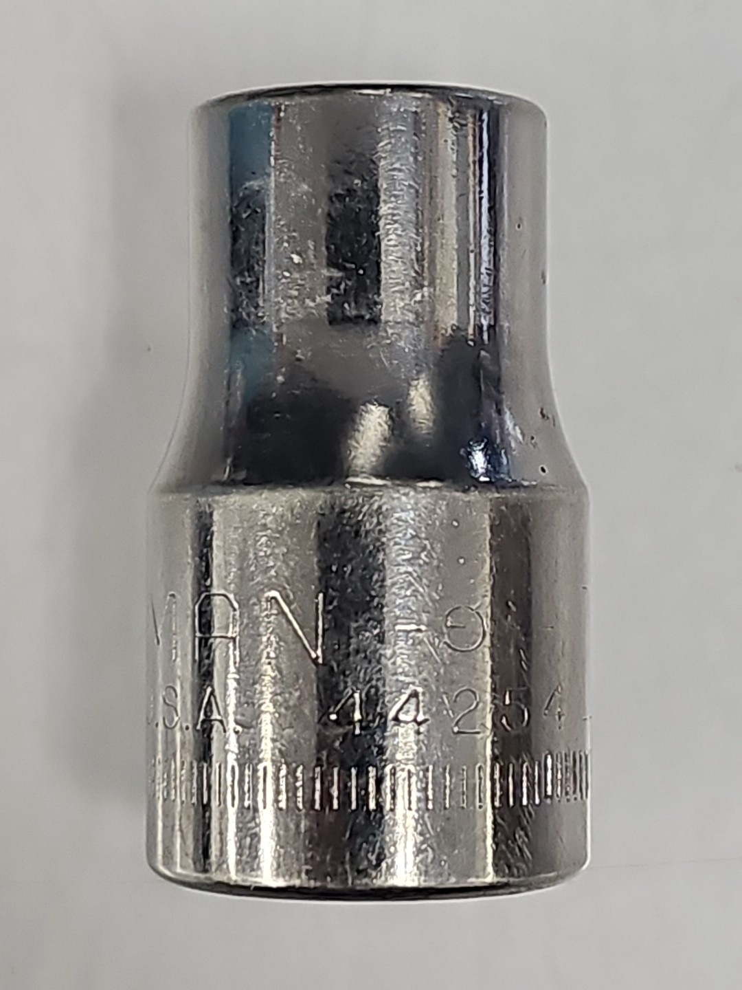 Vintage Craftsman 44254 1/2″ Drive 12mm Socket 6 Point Inverted-G- USA