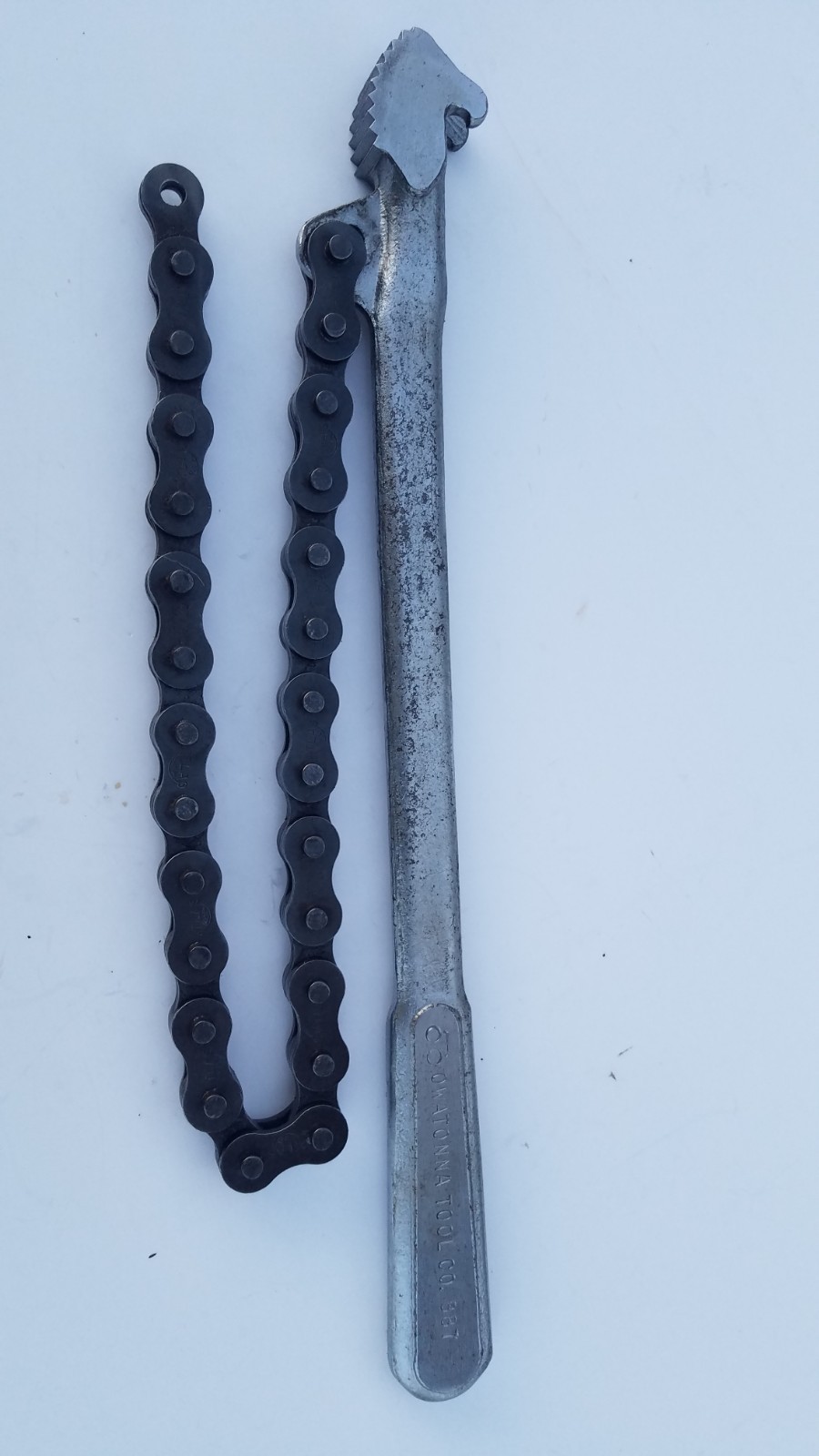 VTG OTC Owatonna Tool Co. # 887- 12″ Chain Wrench Quality MADE IN THE USA TOOL