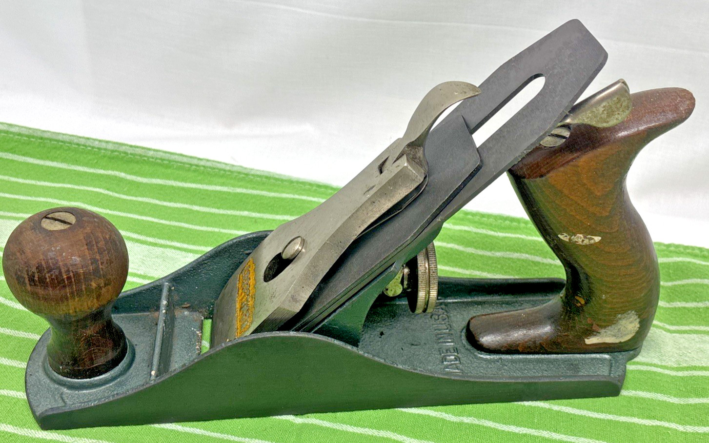 Vintage Craftsman 187.37054-DD Wood Plane Smooth Bottom USA 9 1/2 x 2 3/4 In