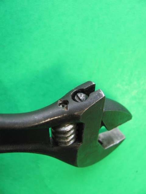 VINTAGE CRESCENT CRESTOLOY 6″ BLACK OXIDE ADJUSTABLE WRENCH USA