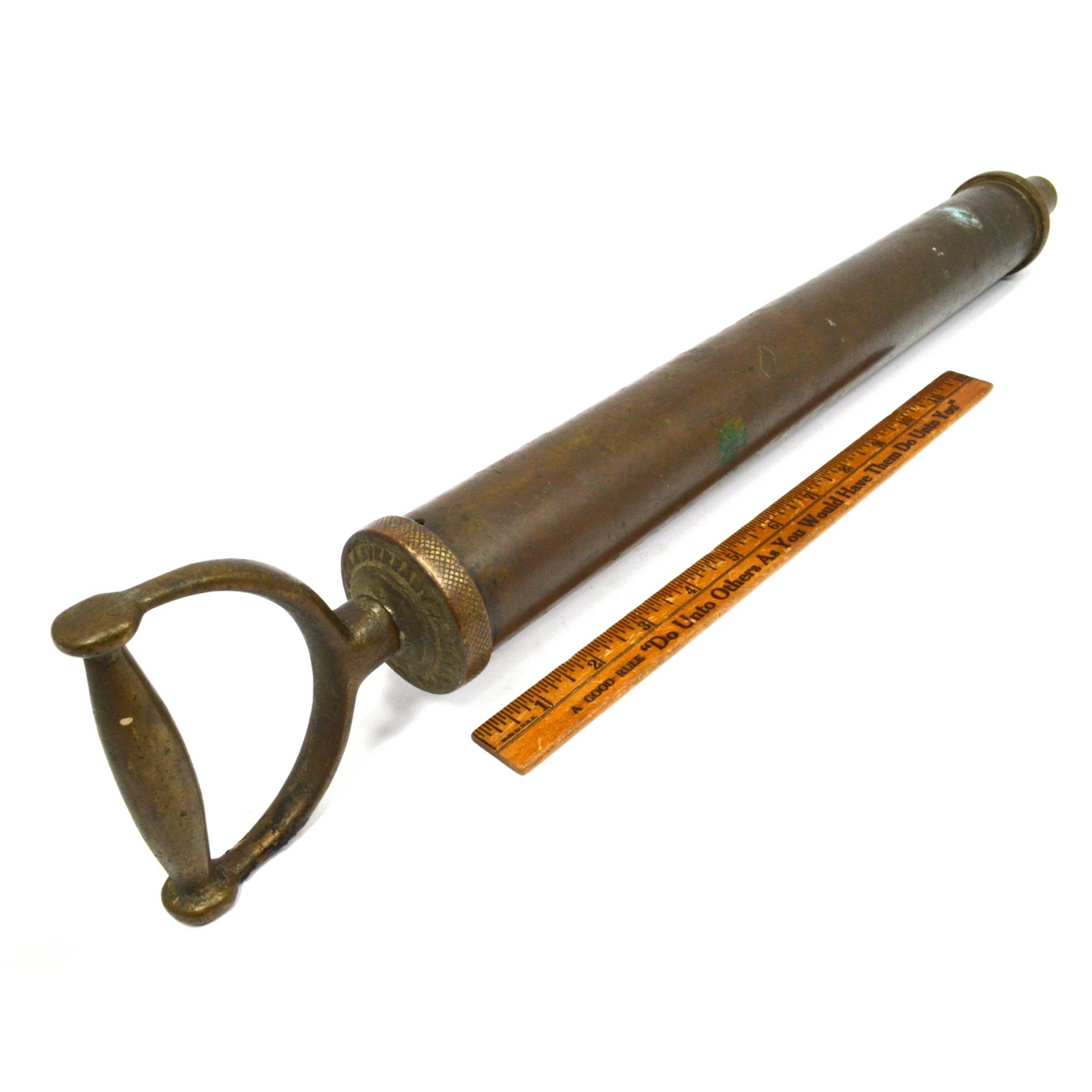 Antique BRASS PLUMBING PUMP TOOL “EVEREADY PLUMBER” by “F.W. HOFFMAN & CO PHILA”