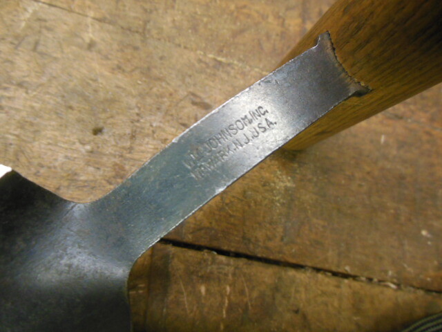 vintage bung auger Wm Johnson tapered reamer old cooper chairmaker tool