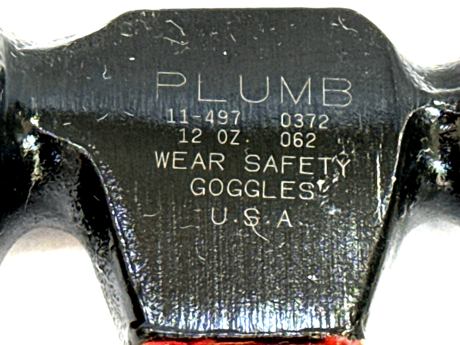 VINTAGE PLUMB PERMABOND 12oz. BALL PEEN WOOD HANDLE – BRAND NEW – Made in USA