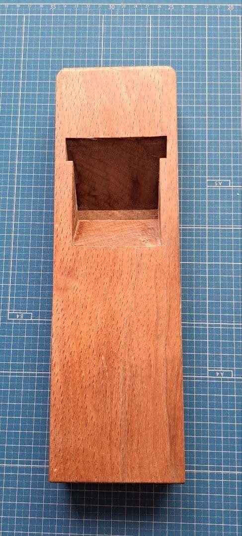 Yamaguchi Fusaichi Mugen Kanna Japanese Smoothing Hand Plane 72mm Suminagashi