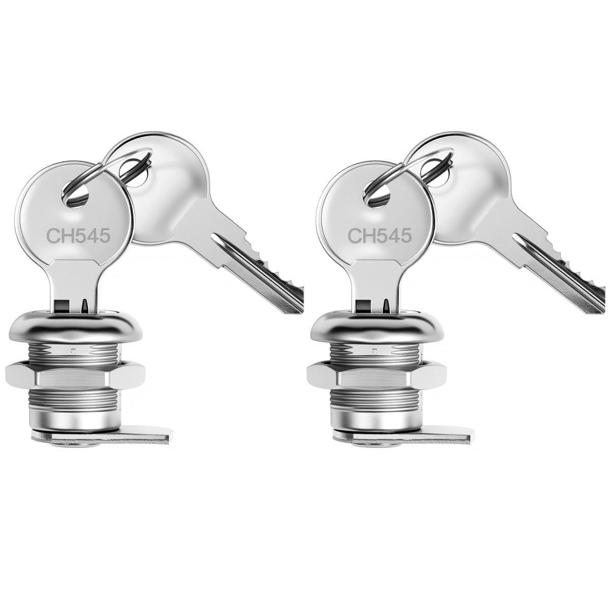 WOOCH Truck Tool Box Lock with Keys, 5/8″ Replacement Pickup 2 Pack, CH545