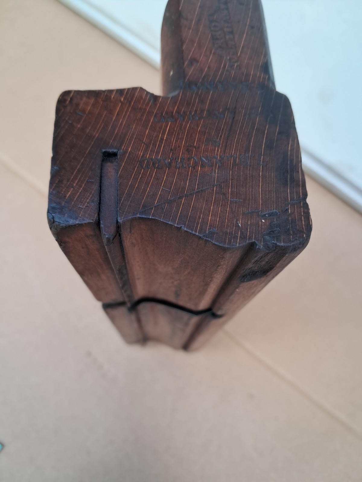 Large Vintage Complex Moulding Plane by Varvill of York Fairly Good Condition