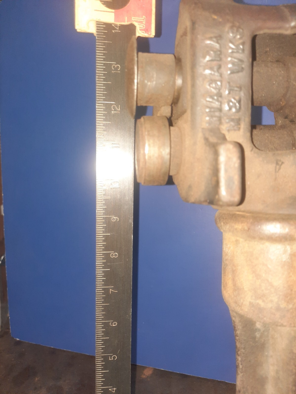 Vintage Niagara M&T WKS No. 41719 Metal Turning Machine With Stand