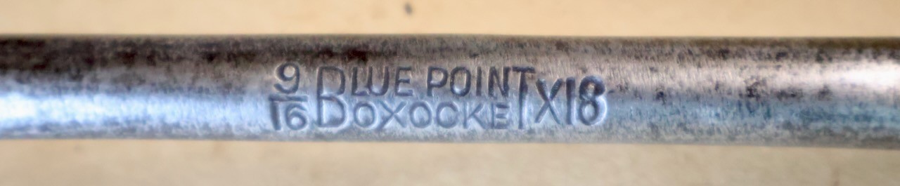 (2) Blue Point by Snap-on Wrenches / RX40 + Boxocket X18 – Mechanic Tool / MTT