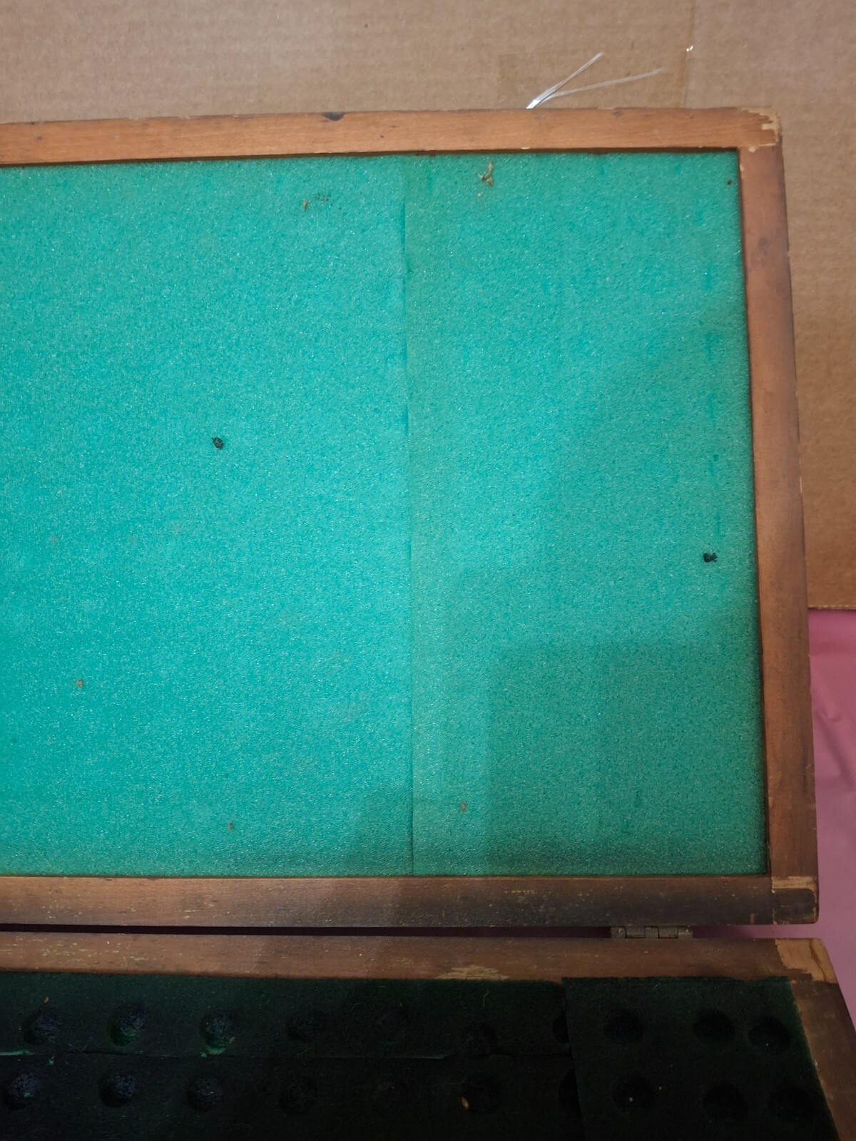 Vintage Starrett Wooden Case Replacement Micrometer Box 23″x13″ Genuine Original