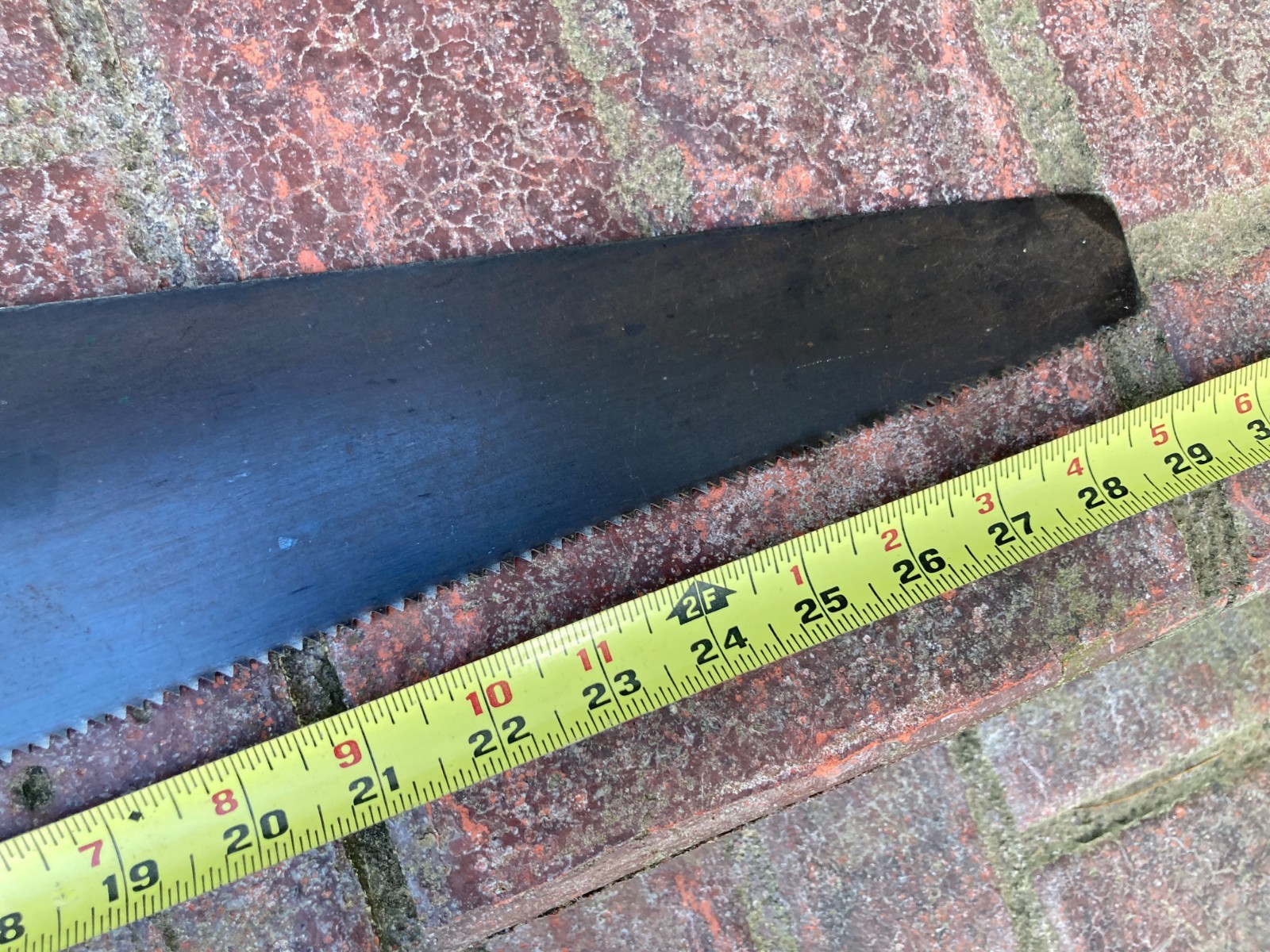 Vintage Disston D-23 Hand Saw 26″ Blade 8TPI Philadelphia Pre-1955
