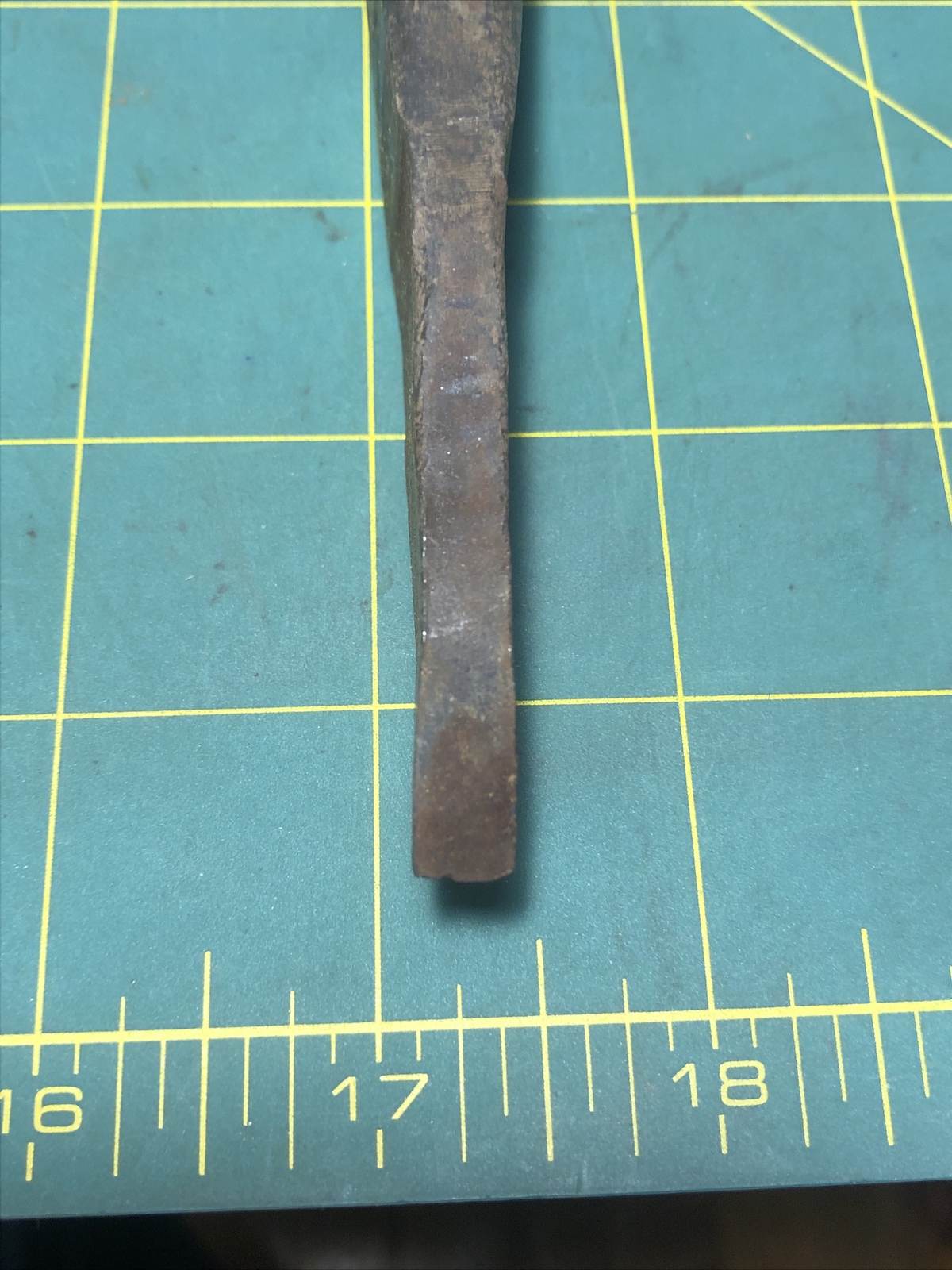 Antique Blacksmith’s Pointed Punch Tool 8-1/8 in. Old Handmade Blacksmith Tool