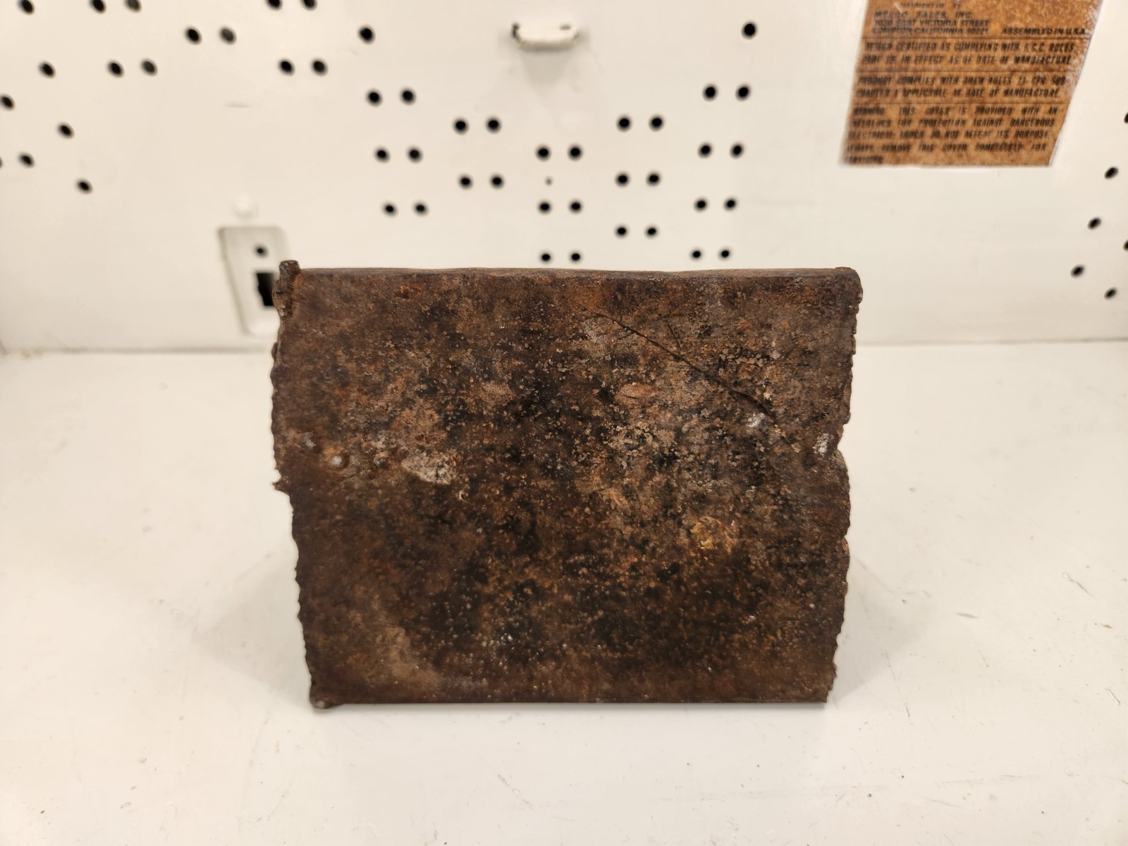 Steel Section of Railroad Train Track Anvil Etc. Great for Crafts, Leather Work