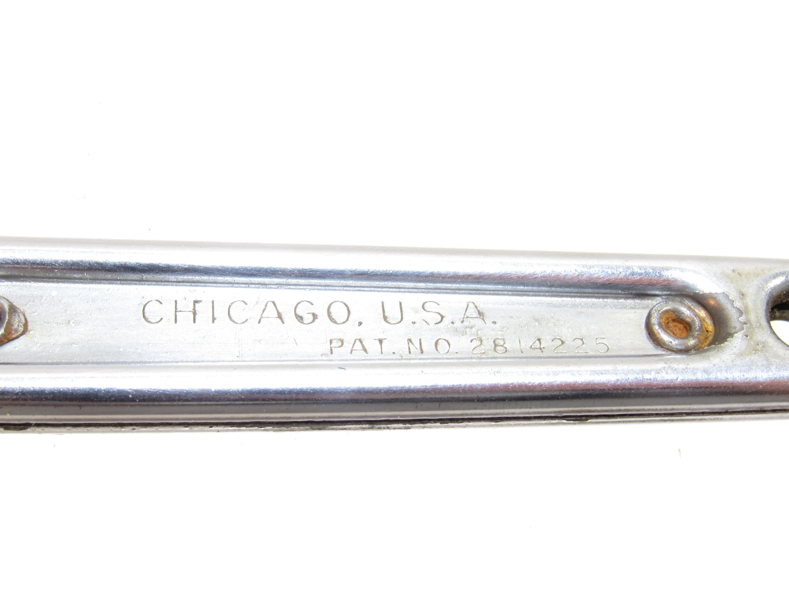W14 NICE IMPERIAL KWIK TITE NO. 199-F RATCHET WRENCH PATENTED