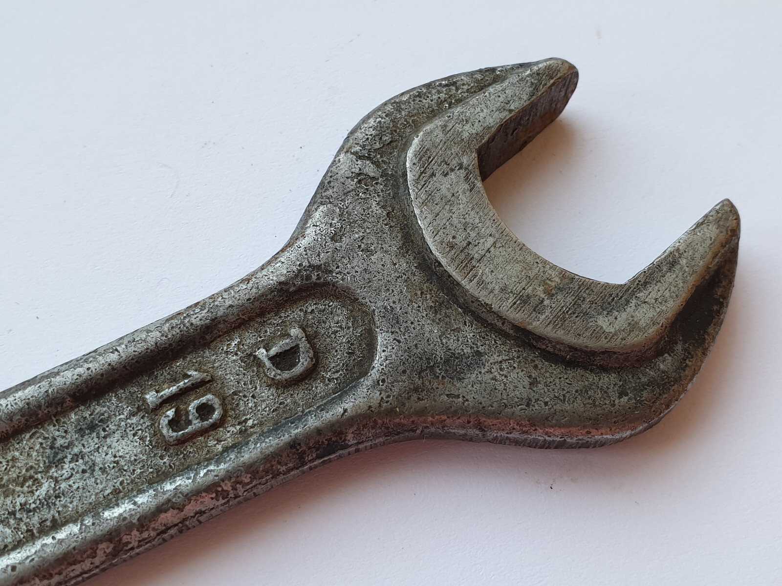 SOVIET VINTAGE WRENCH MADE IN USSR – 19mm x 17mm – OPEN ENDED SPANNER