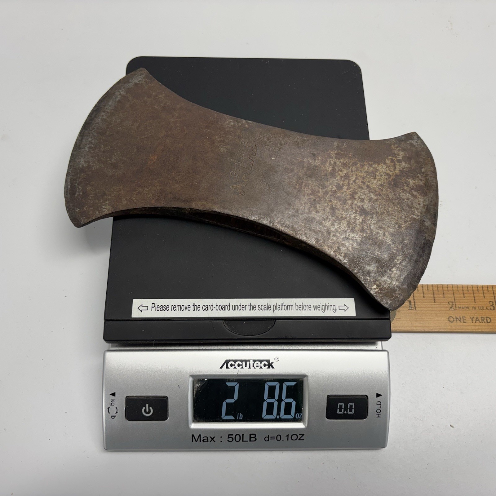 Norlund 2-1/2 lb Double Bit Axe Head Cruiser Vintage Tool