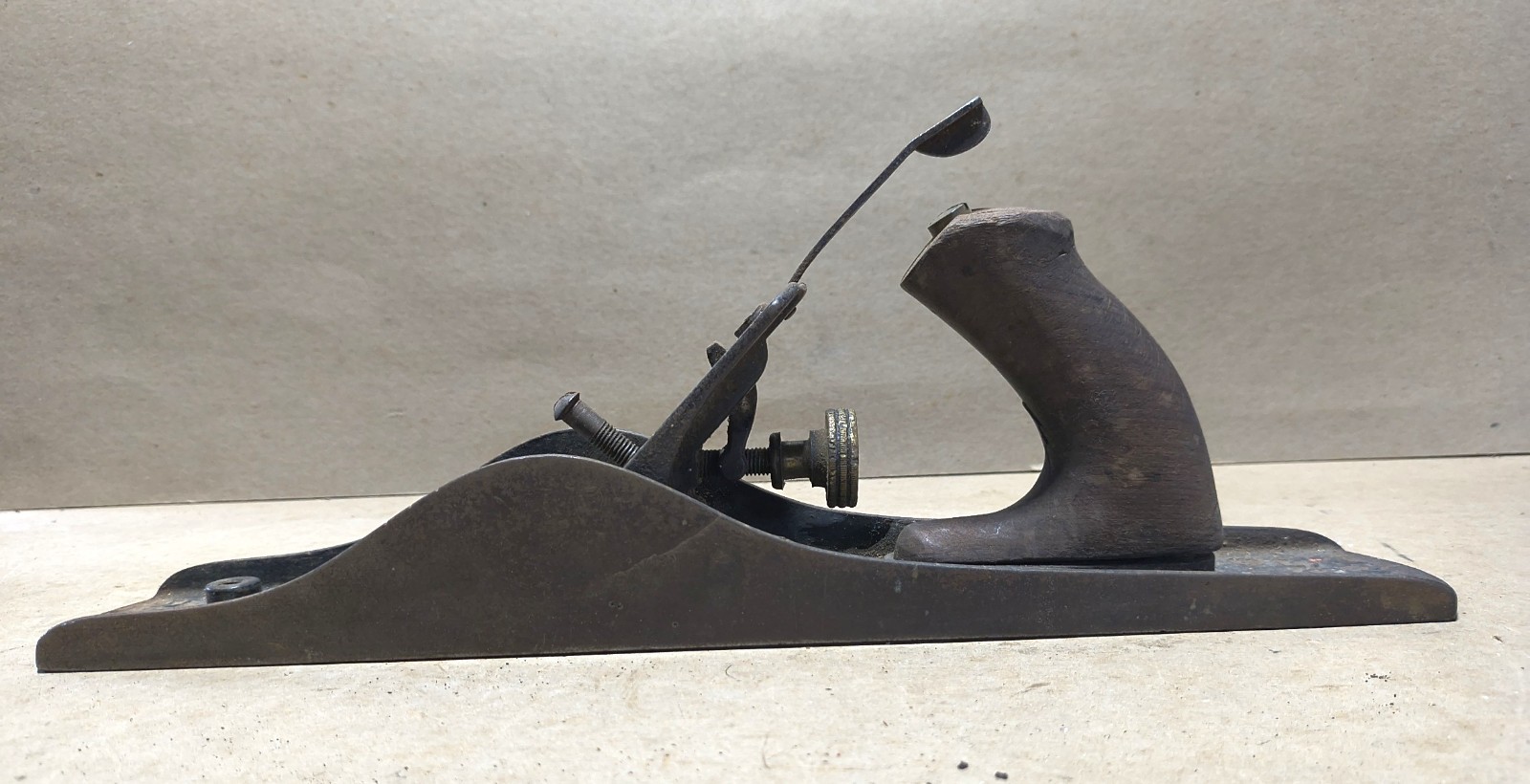 Three No. 5 incomplete Bailey/Stanley planes for repair/parts