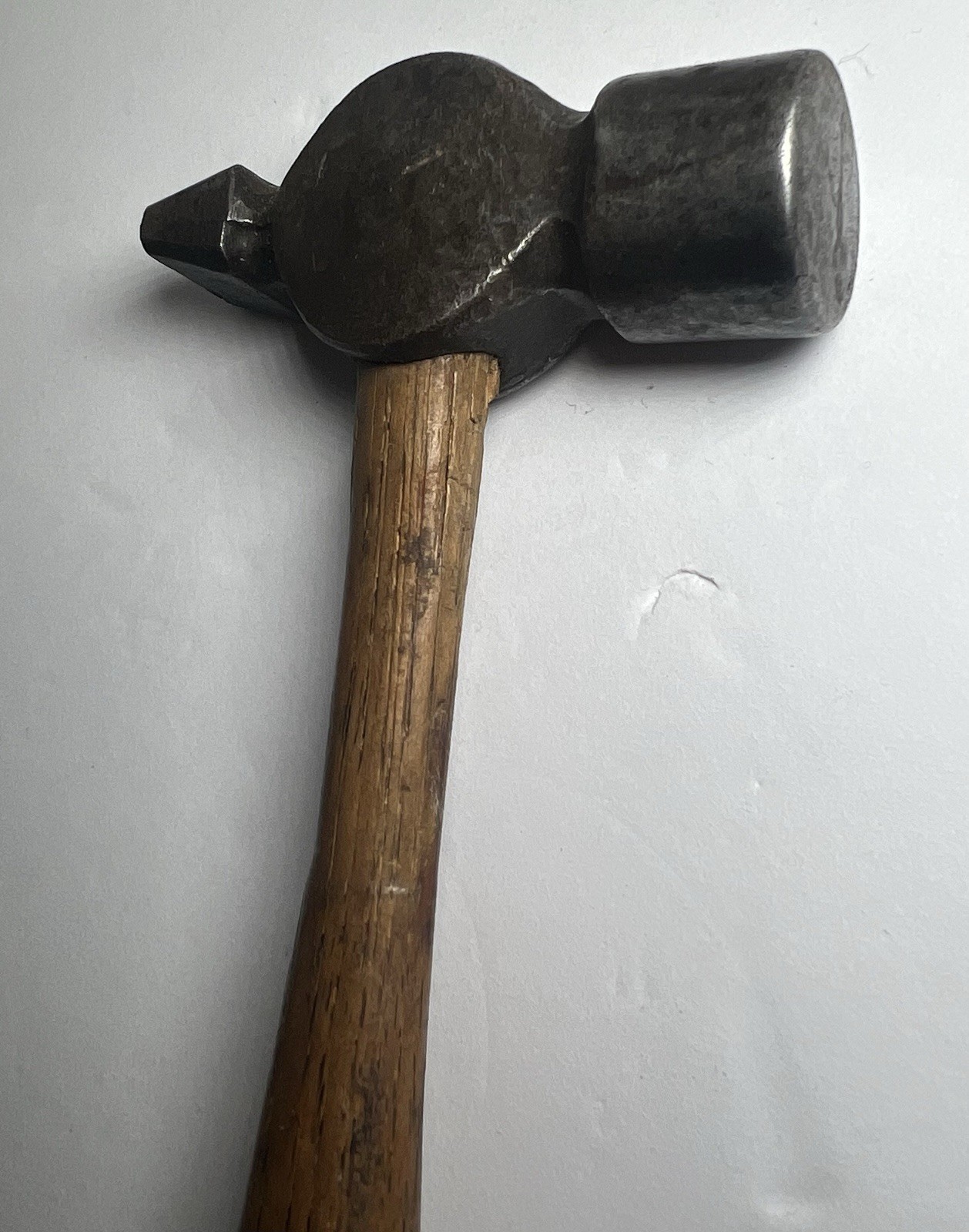 Vintage Heller Bros Ball Peen Hammer 11.5 Inch Horse Logo Made in USA Tool