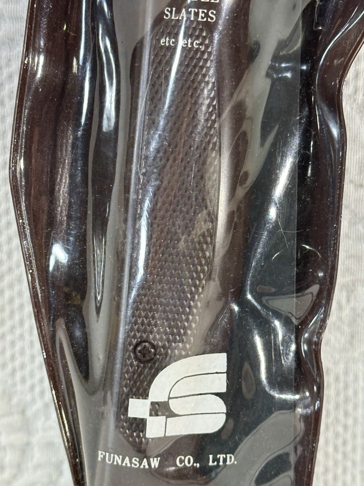 Vintage Hand Saw With Sheath 8” Tungsten Carbide Blade Funasaw Co Made In Japan