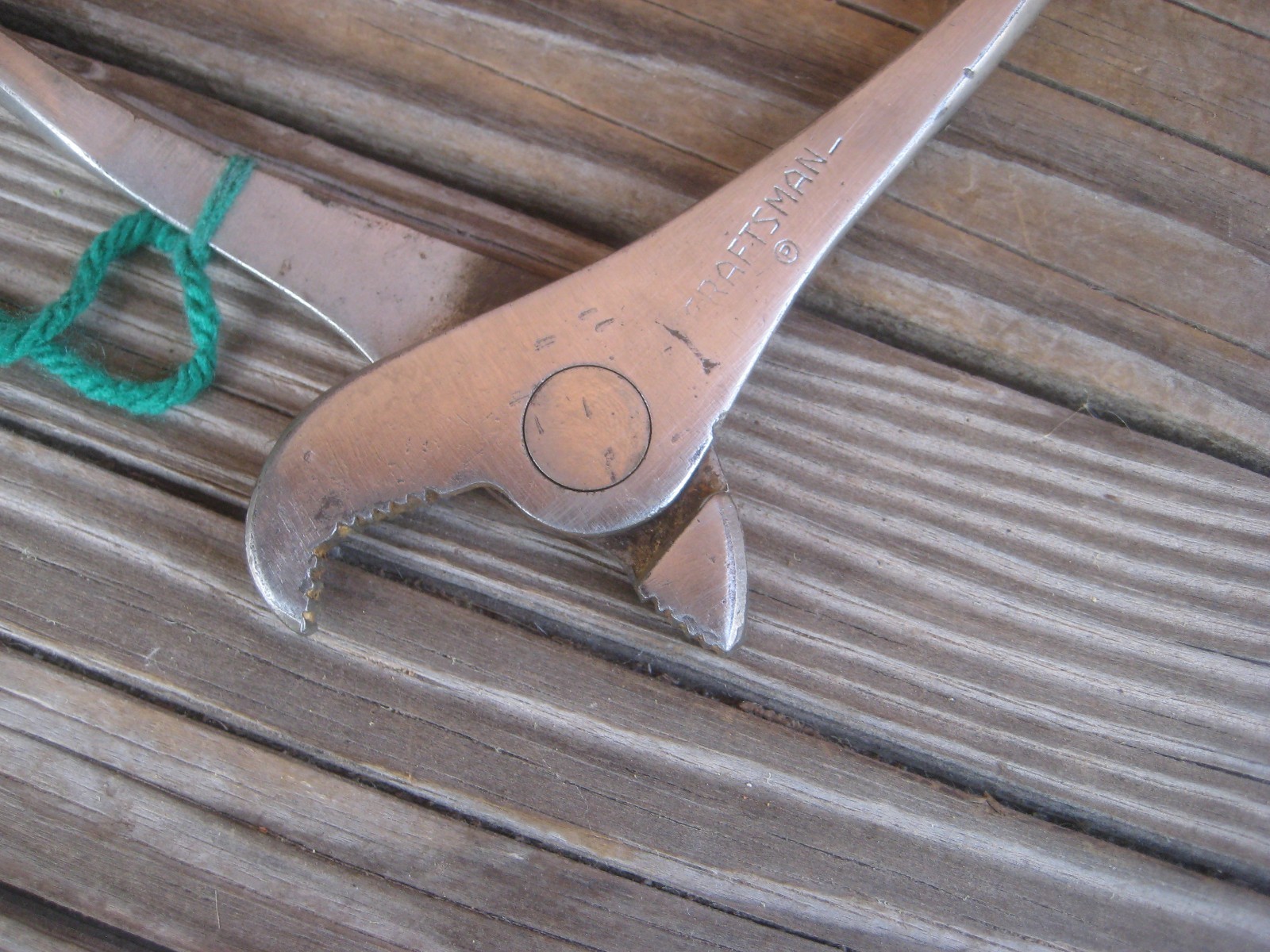 1960s Vintage 7-1/2″ Length ** CRAFTSMAN *** Battery Pliers Circle P USA
