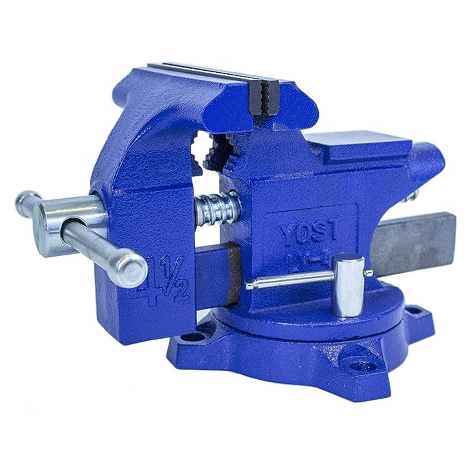 Yost Vises LV-4 Homeowner’s Vise | 4.5 Inch 4.5″ Homeowner’s Vise, Blue