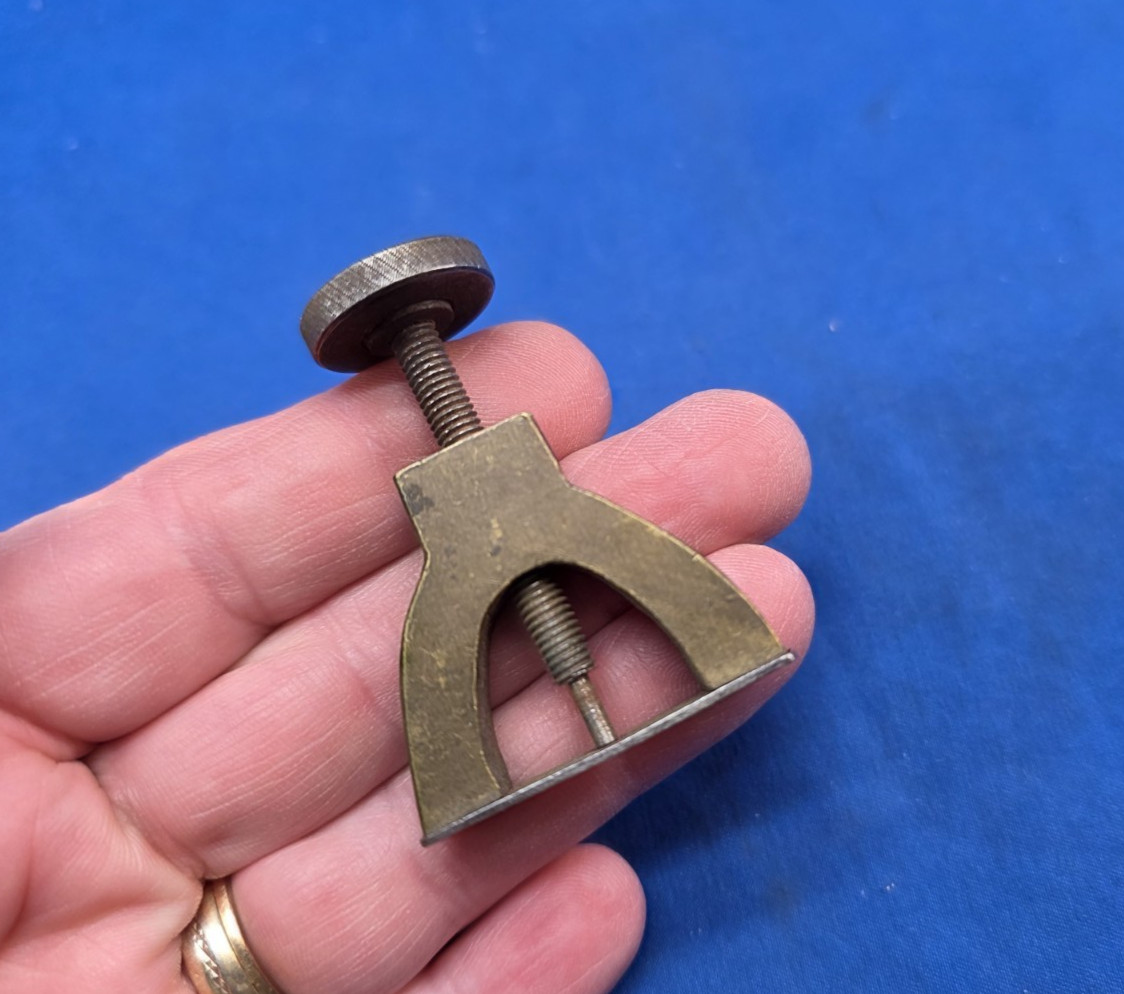 Vintage Jewelers Watchmakers Gear Clamp Vise