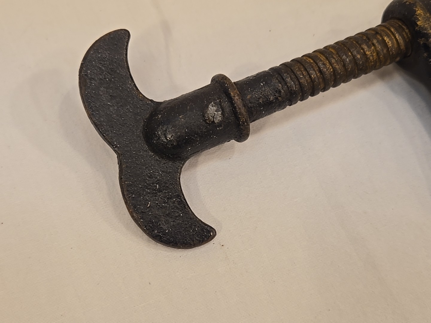 ANTIQUE PS&W CO STEEL NO 6 SCREW C CLAMPS PECK STOW WILCOX CAST IRON USA P S VTG