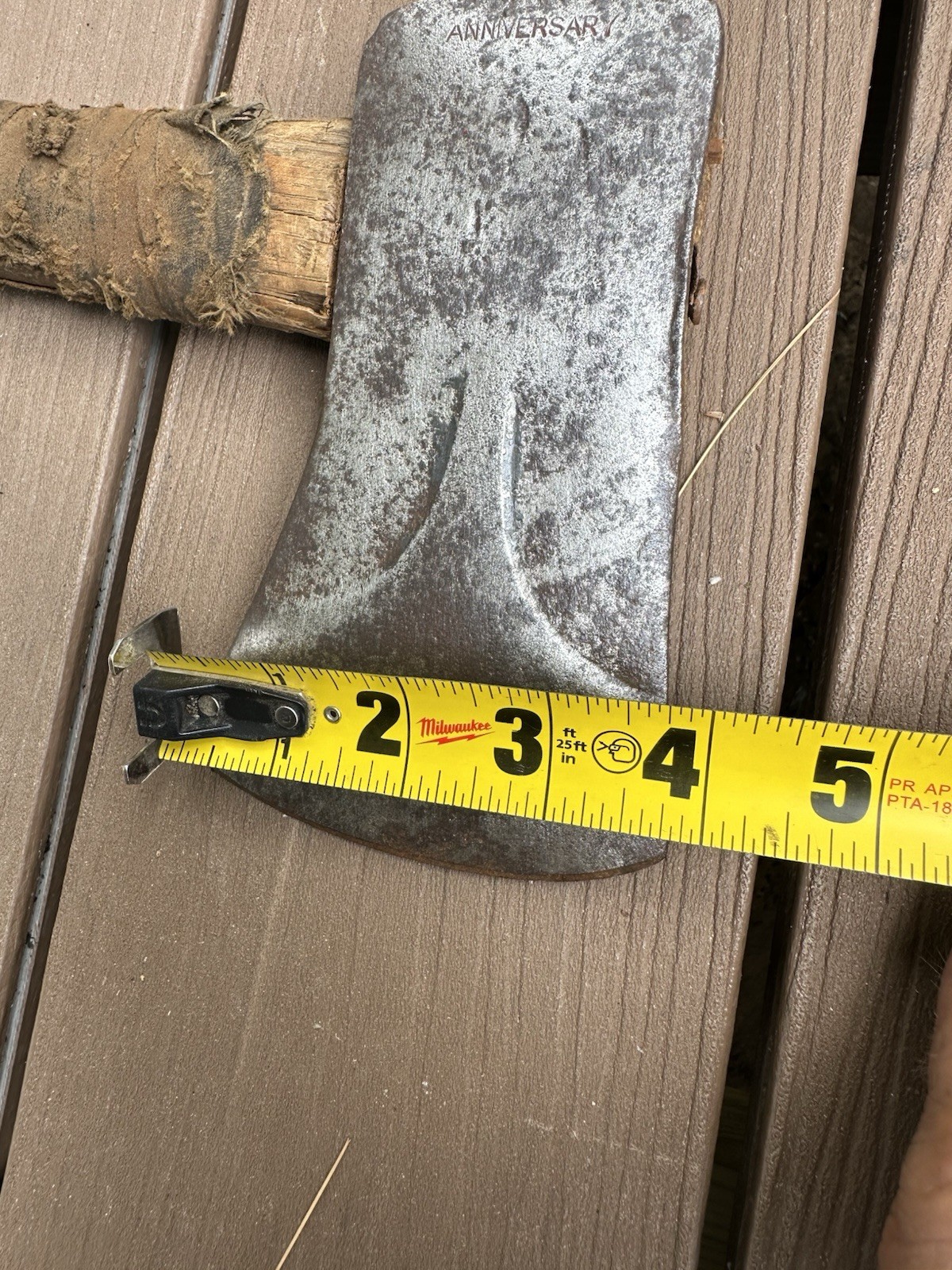 Anniversary Phantom Boys Axe 24” Vintage Forged Camp Hatchet 3 Lb Hickory Handle