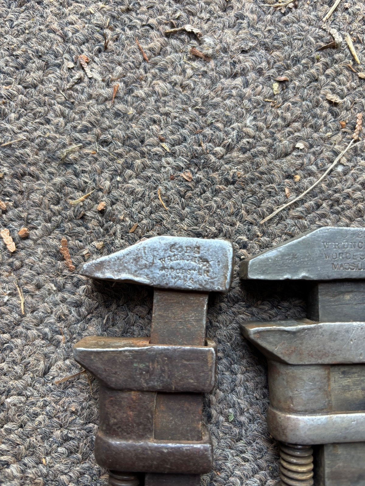 2 Vintage 6-1/2″ Coe’s Adjustable Monkey Wrench