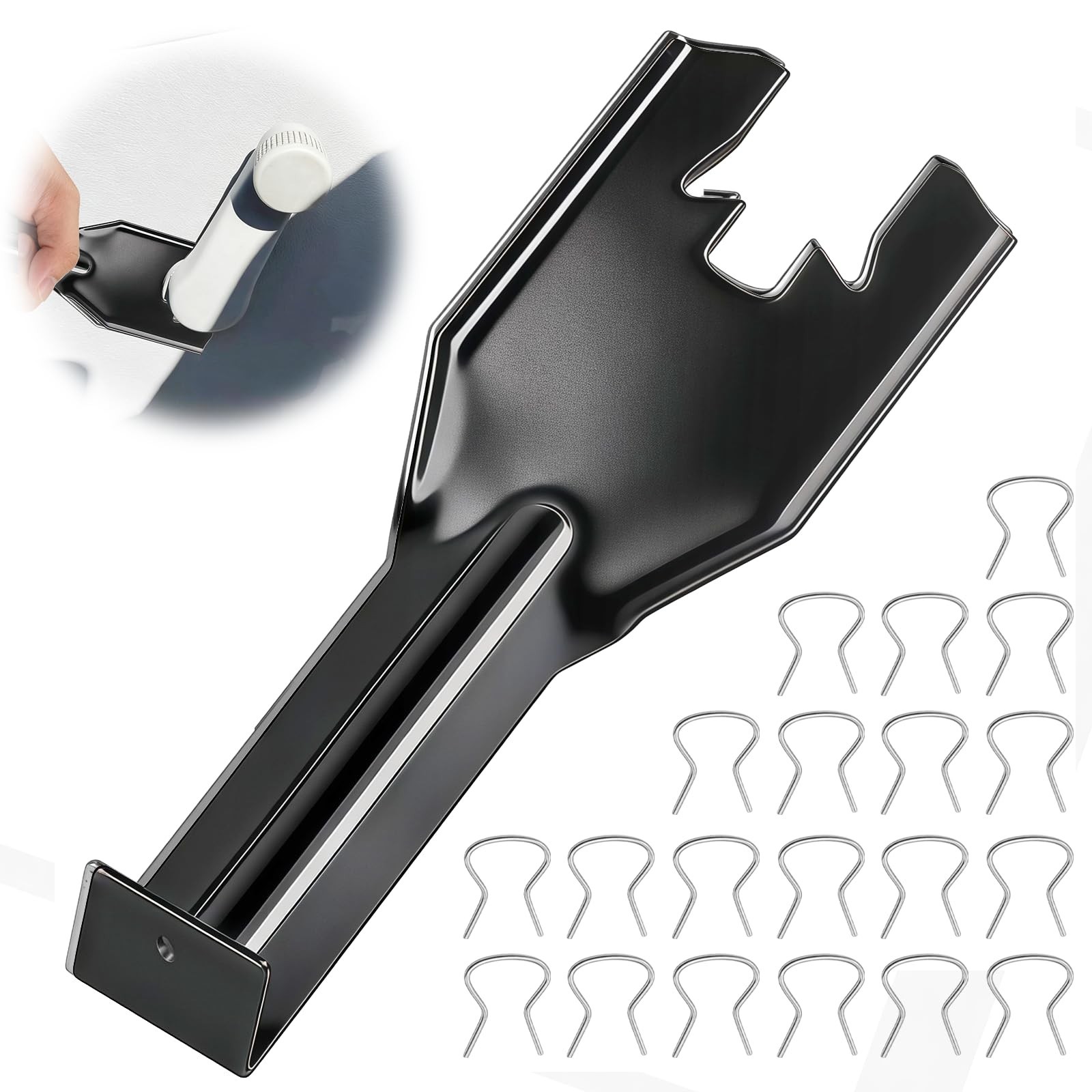 1 Piece Black Automotive Window Handle Crank Removal Tool and 20 Pieces Door …