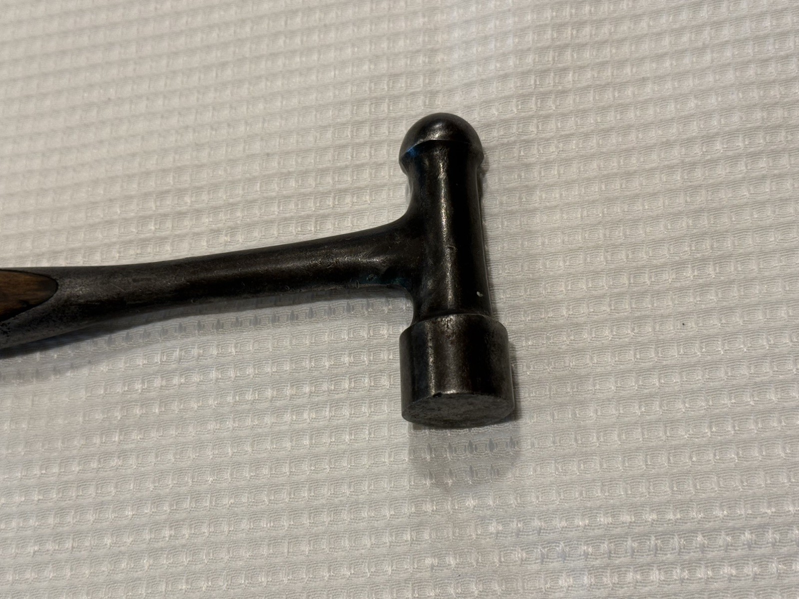 Vintage Ball Peen Hammer with H.D. Smith style handle