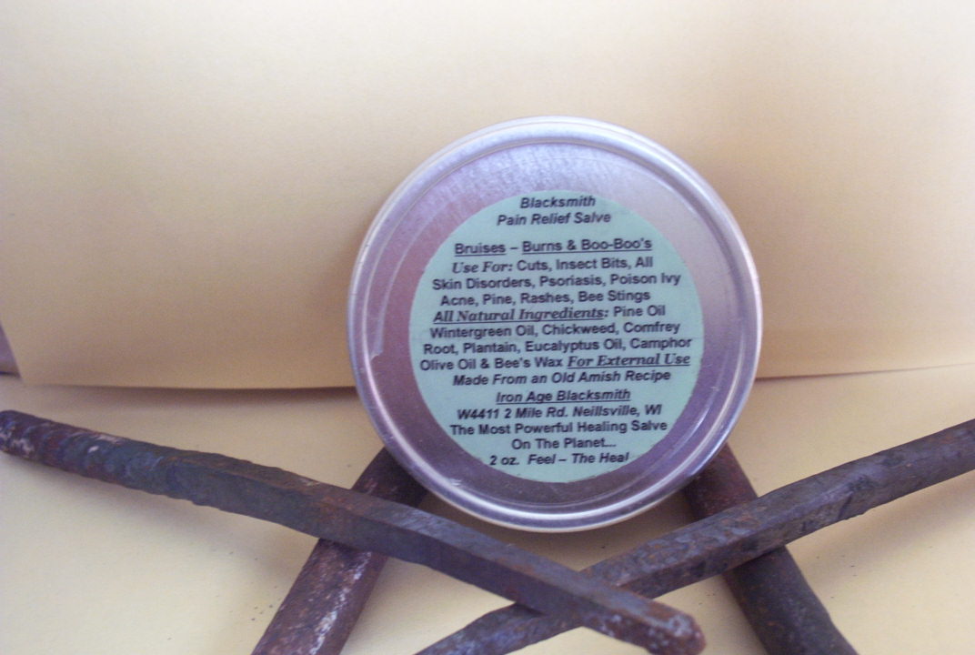Blacksmith – Chickweed – Pain Relief Salve Bruises – “Burns & Boo-Boo’s” 2oz