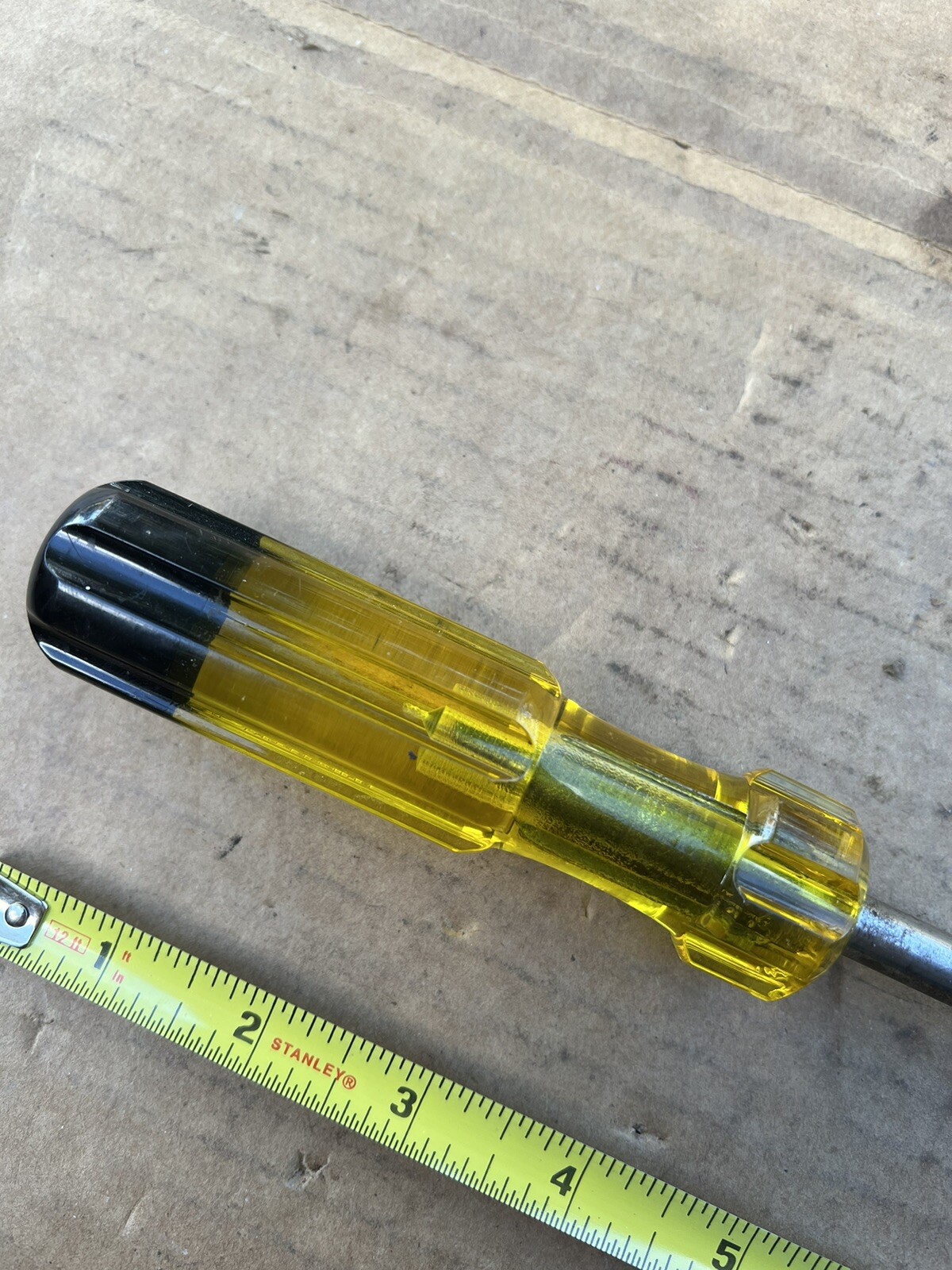 🇺🇸Crescent Bridgeport Screwdriver 8″ No. 143 Round Shaft 3/8” Flathead🇺🇸