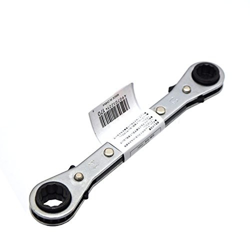 Takagi GISUKE Plate Ratchet Wrench 0.4 x 0.5 x 0.5 inches (10 x 12 x 13 x 1