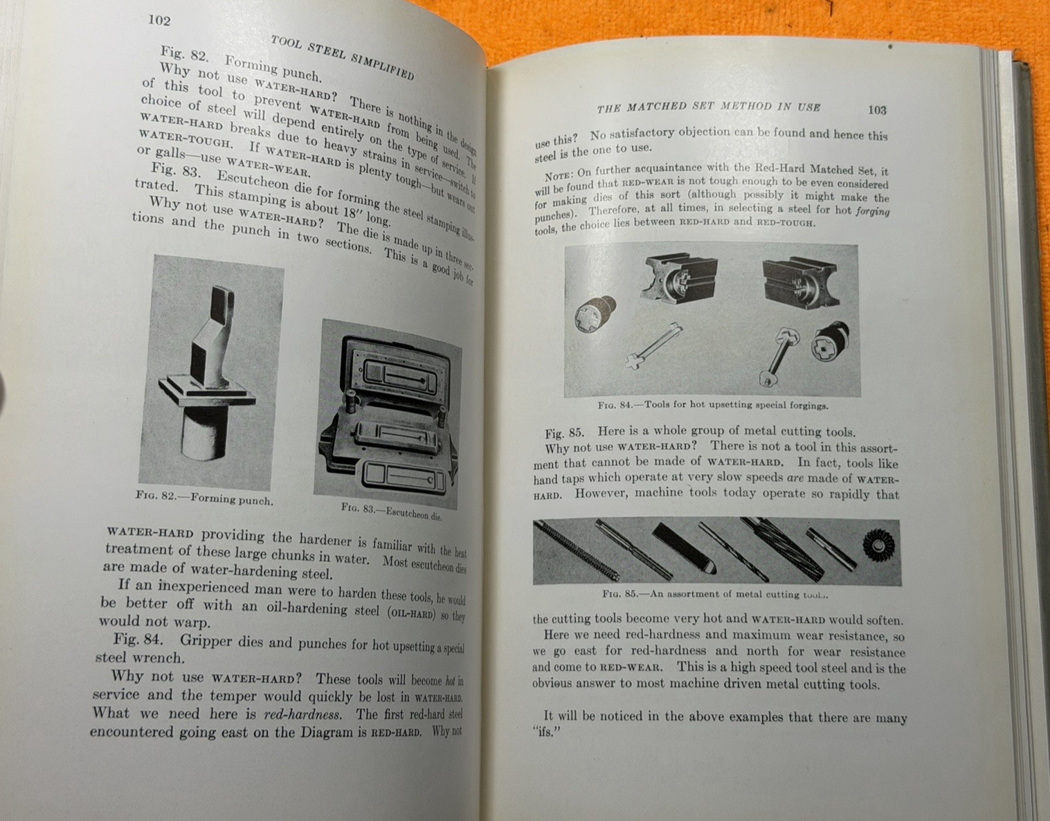 Vintage Tool Steel Simplified 1937 Book by Frank R. Palmer 12th Printing (1943)
