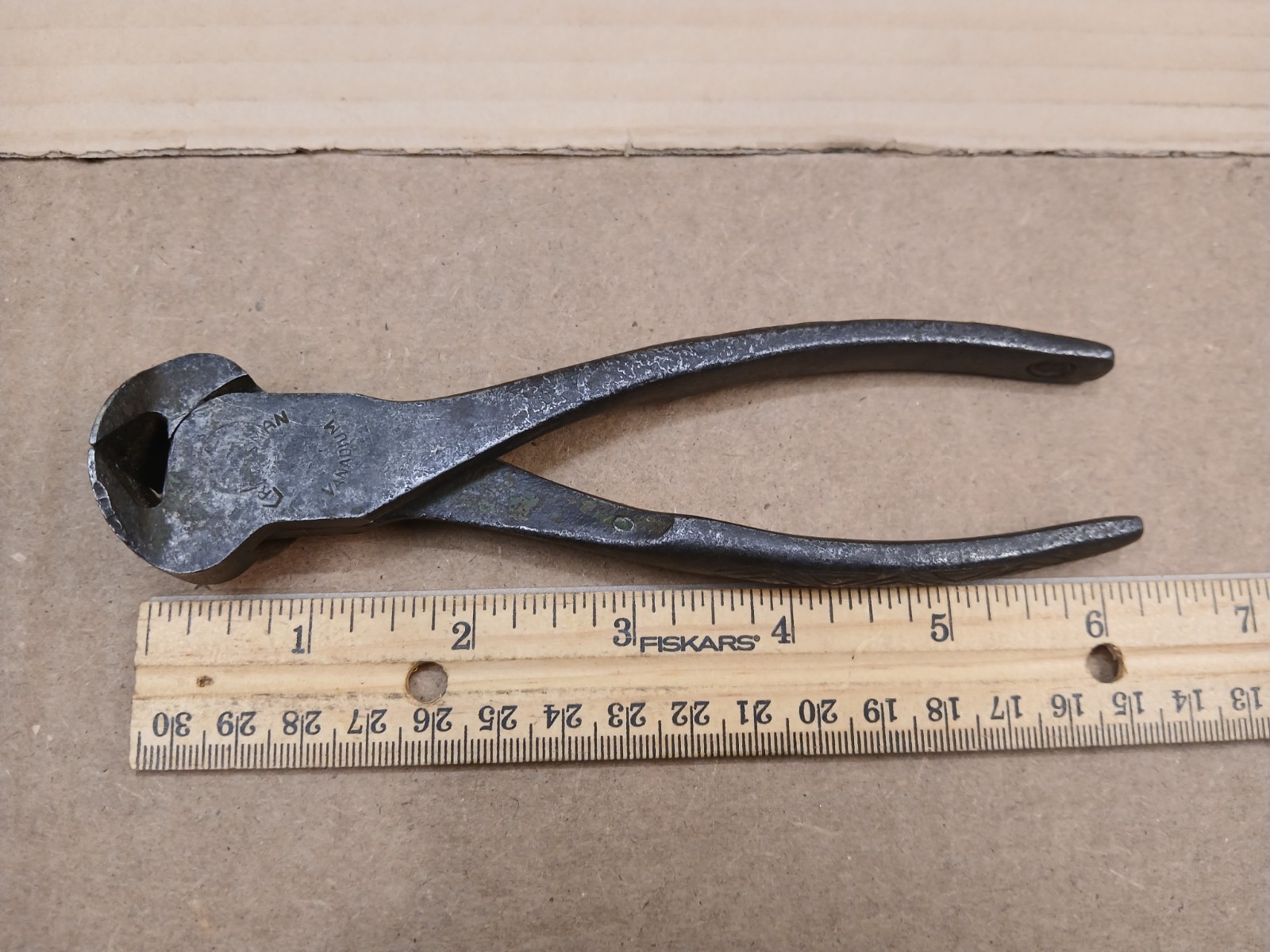 Craftsman Vanadium “Circle-C” End Cutters/Nippers 6-3/8″ Long Made in USA Used