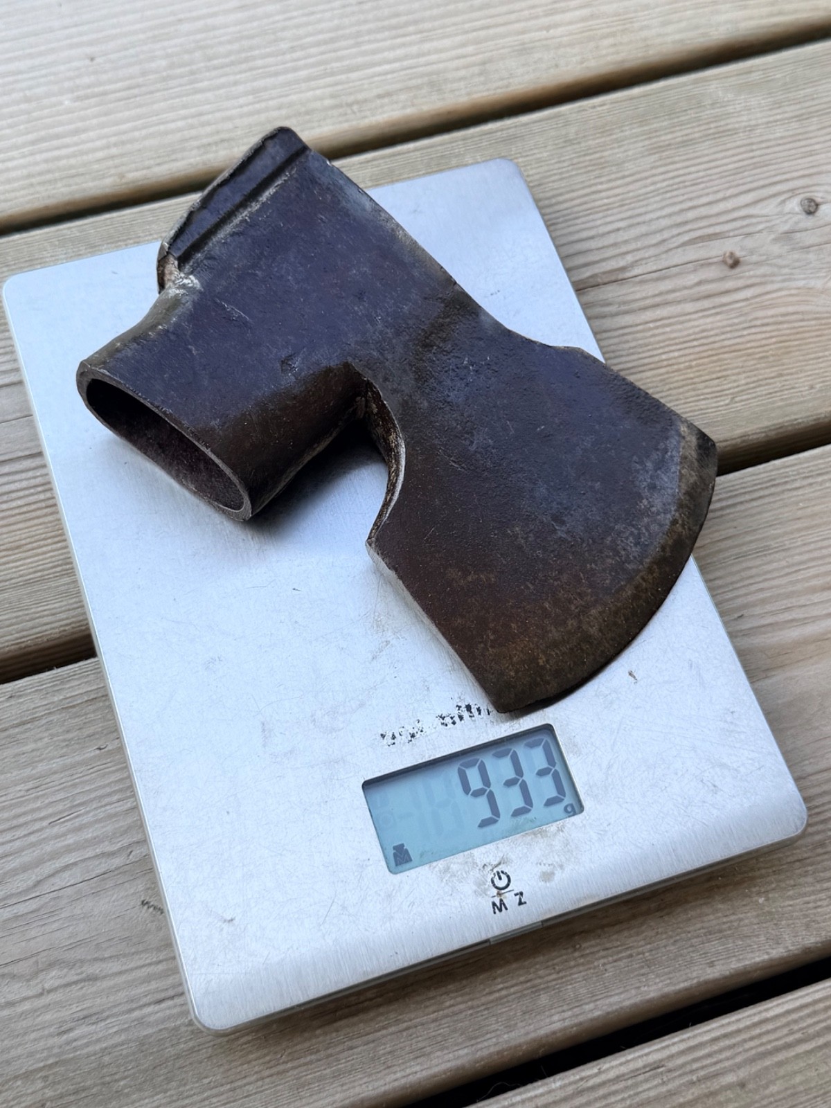 Vintage Sater Banko Collared Axe Head 2.05 lb Swedish Axe 90mm Edge