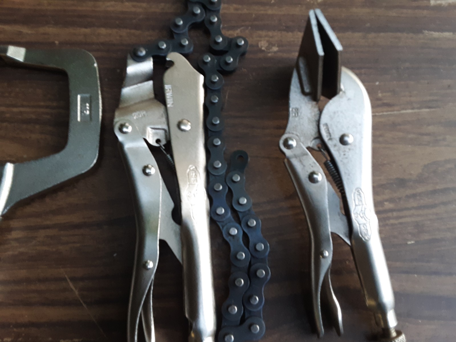 Vintage Vice Grip Petersson Dewitt Clamp Set