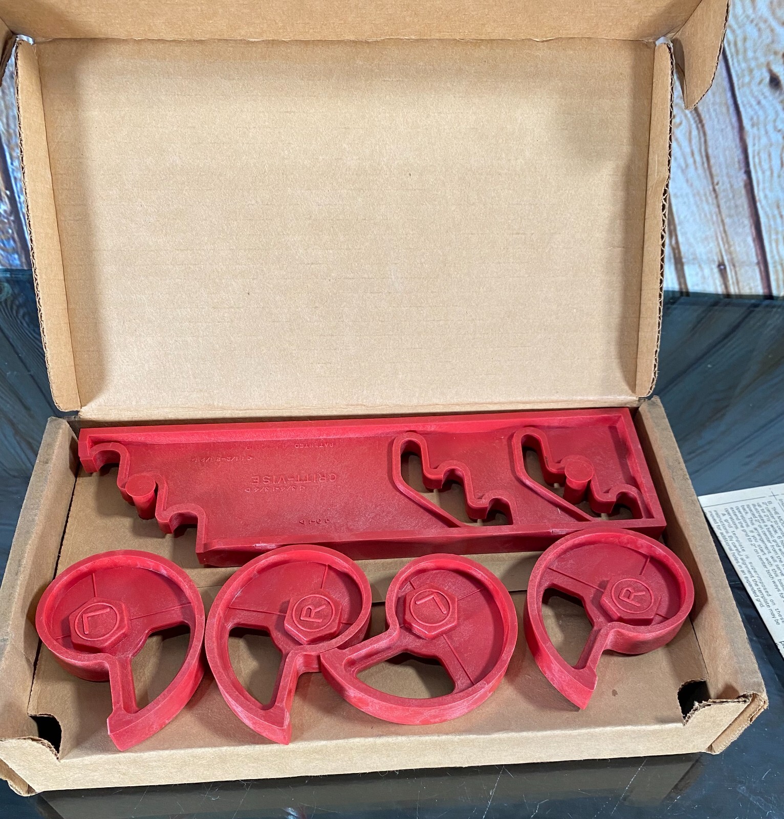 CRITT-VISE Sears Roebuck Bench Dogs Clamping Clamps System 9-65521 ~ NOS