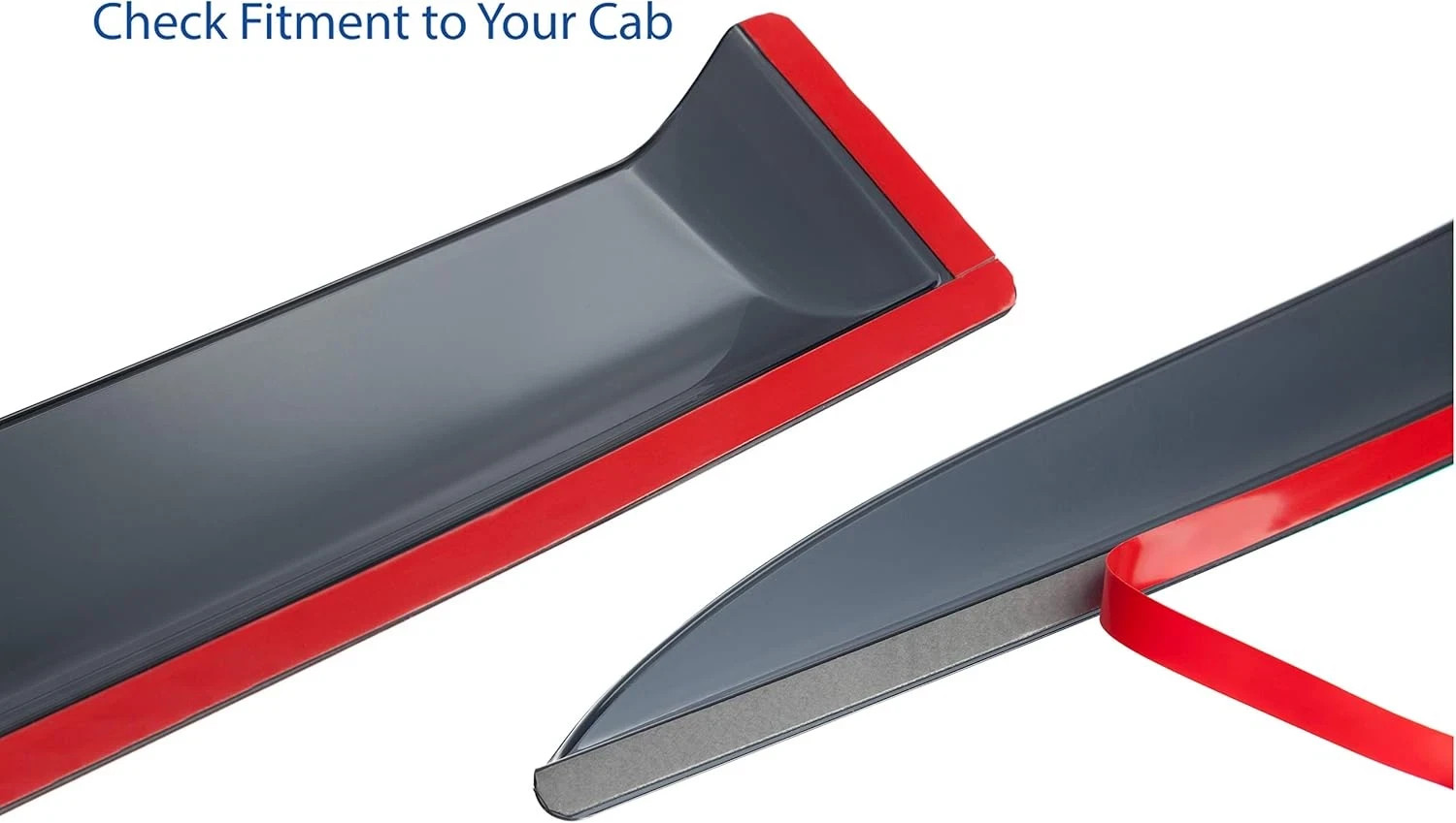 Shatterproof Window Deflectors for Ford F150 2015-2026, 4 Pcs.