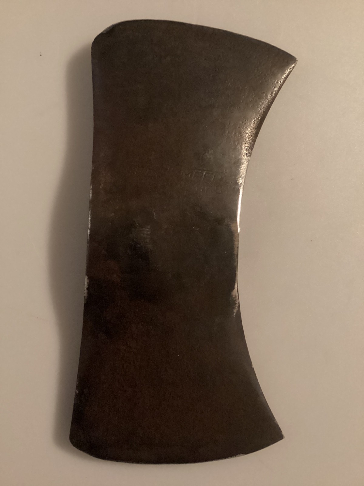 “Flint Edge Best Axe Made”ManLogo True Temper Kelly Works Double Bit Axe