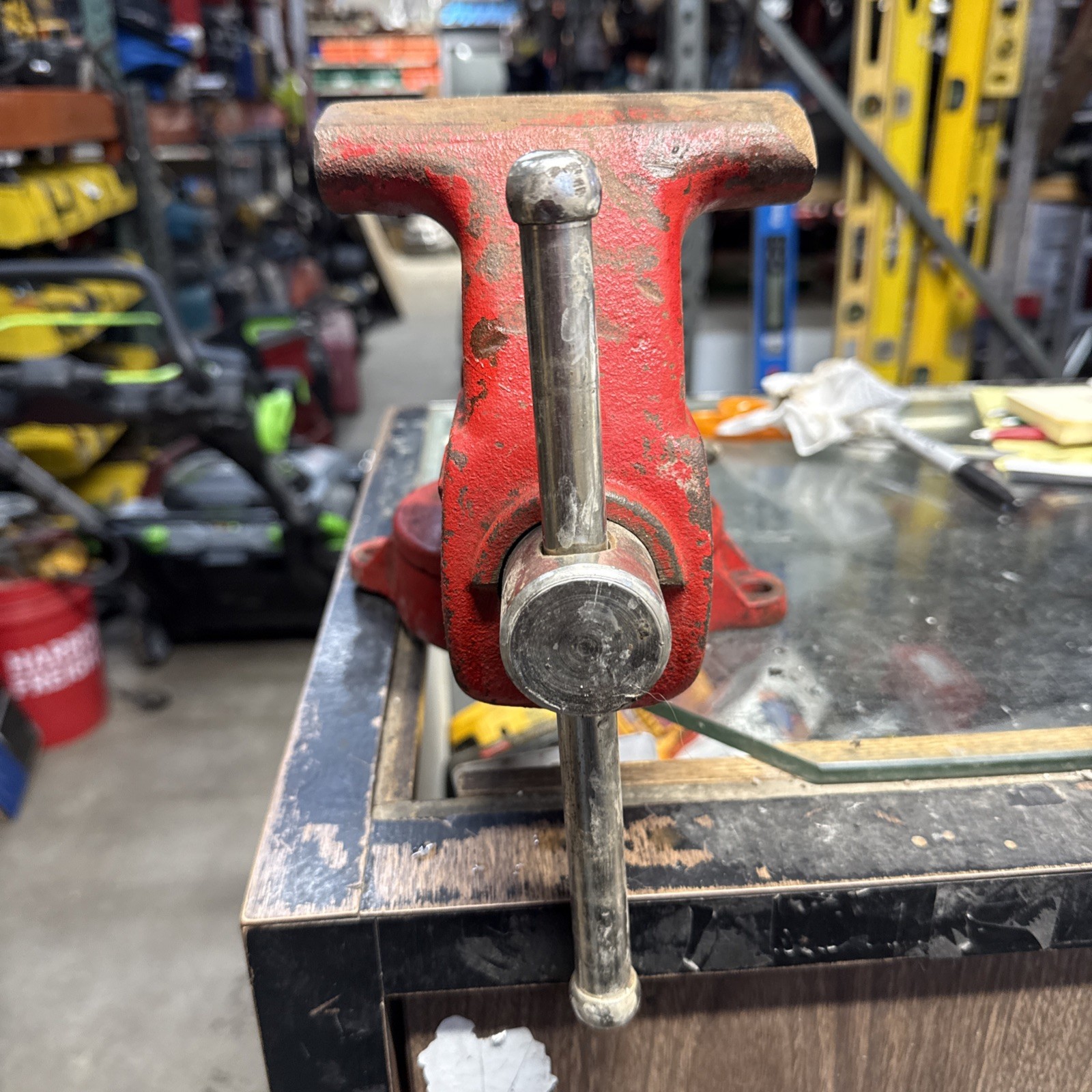 Vintage Craftsman No. 391-5181, 5-1/8” Jaws Swivel Base Vise Working