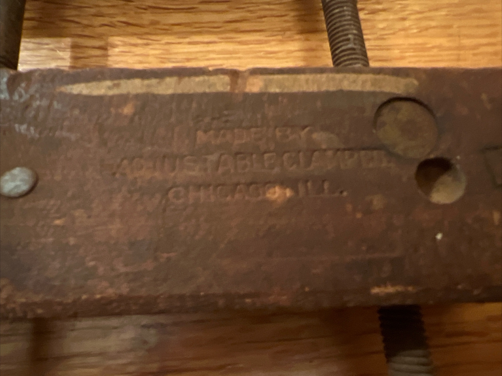 Vtg 12” Jorgensen Wood Carpenters Clamp by Adjustable Clamp Company USA Set Of 3