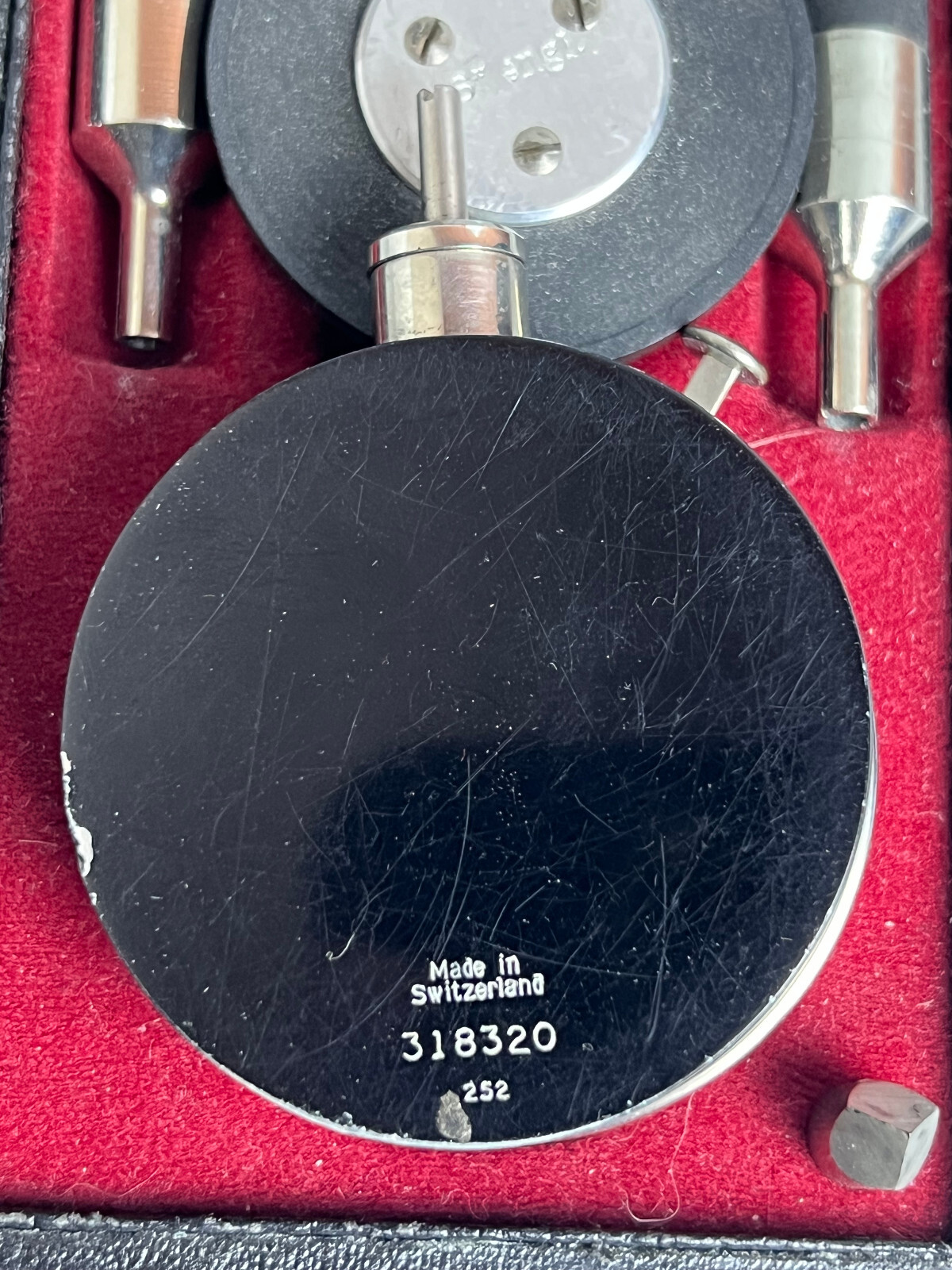 Jaquet Speed Indicator Org Box w/Instructions Herman Sticht Made in Switzerland
