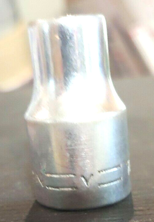 Vintage craftsman 7/16 inch 12pt 1/2″Drive Socket =v= Free Shipping